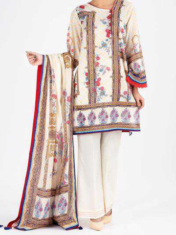 Almirah ALP-3PS 801 Ivory Lawn Collection 2021